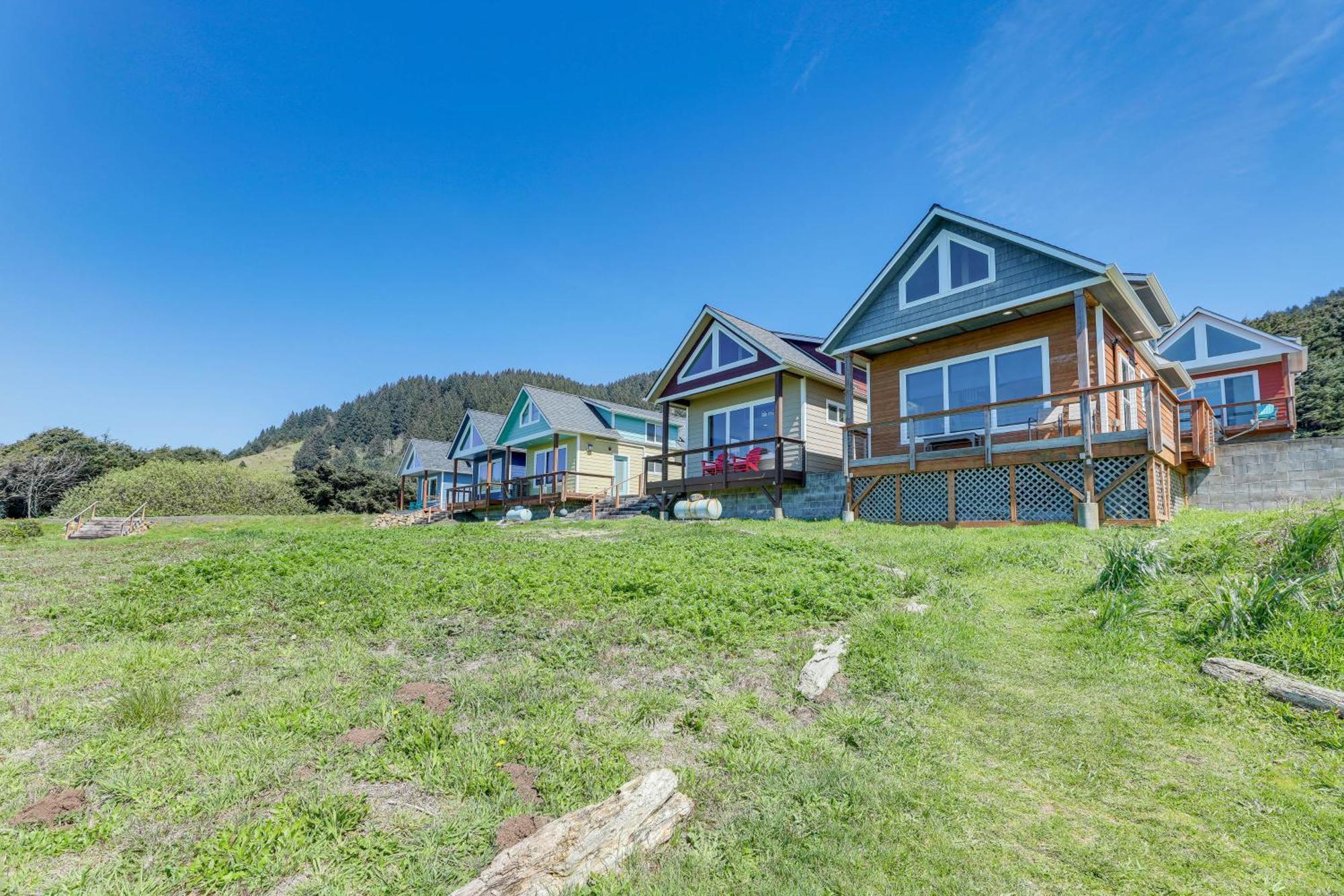 Epic Yachats Escape Oregon Coastline Beach, Views Luaran gambar